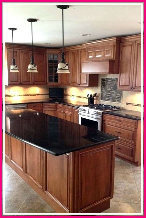 black stainless steel with oak cabinets|oak cabinet makeover.